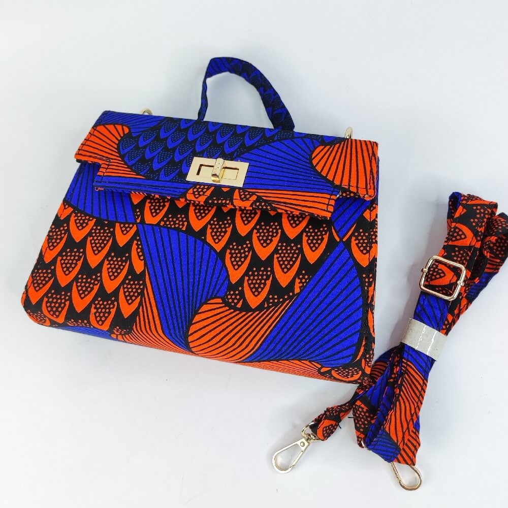 African Print Ankara Cross-body Handbag/Purse
