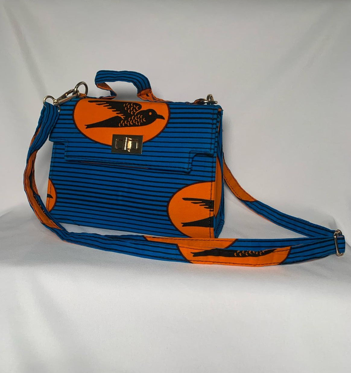 African Print Ankara Cross-body Handbag/Purse