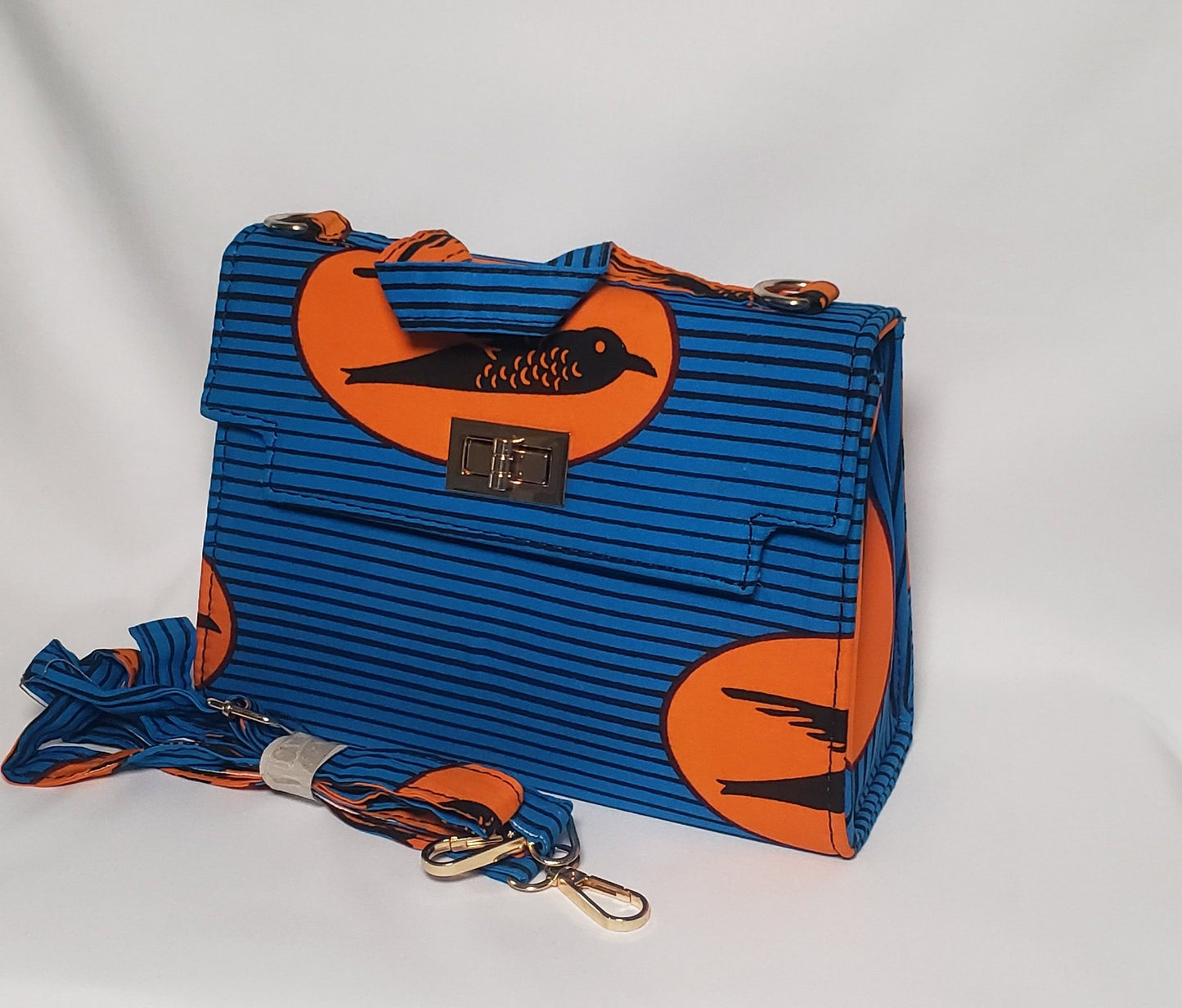 African Print Ankara Cross-body Handbag/Purse
