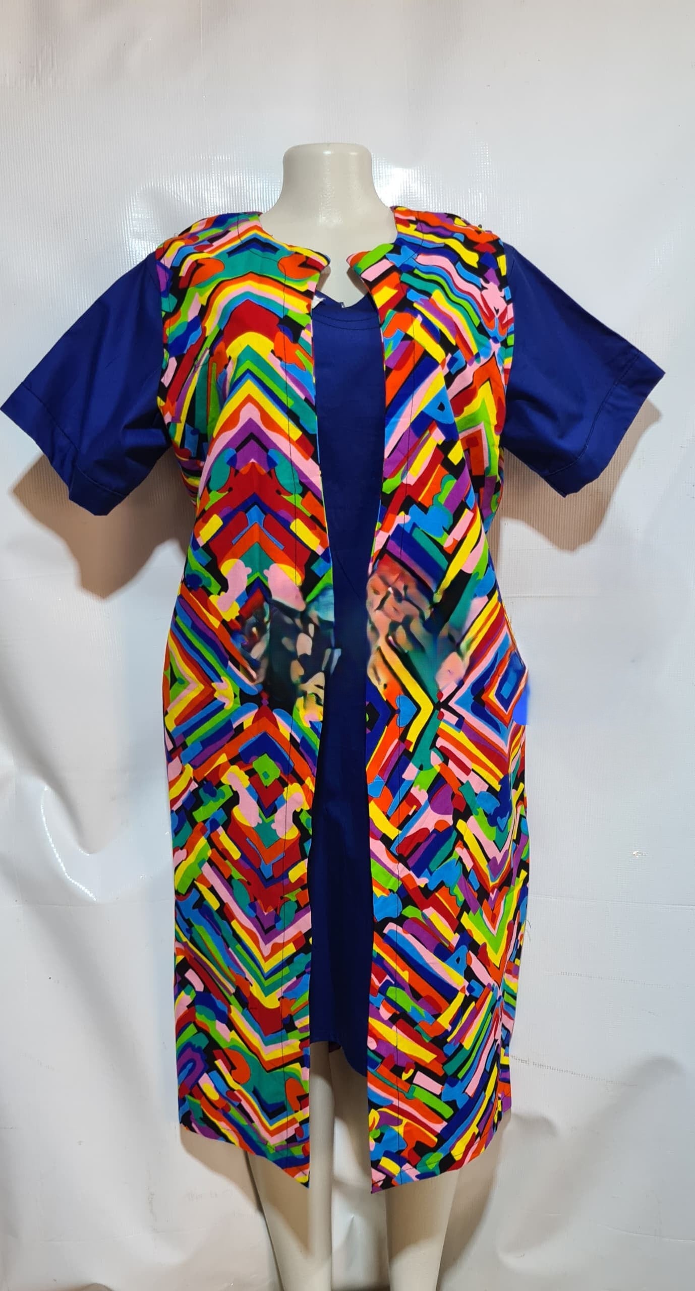 African Kitenge Kimono Robe