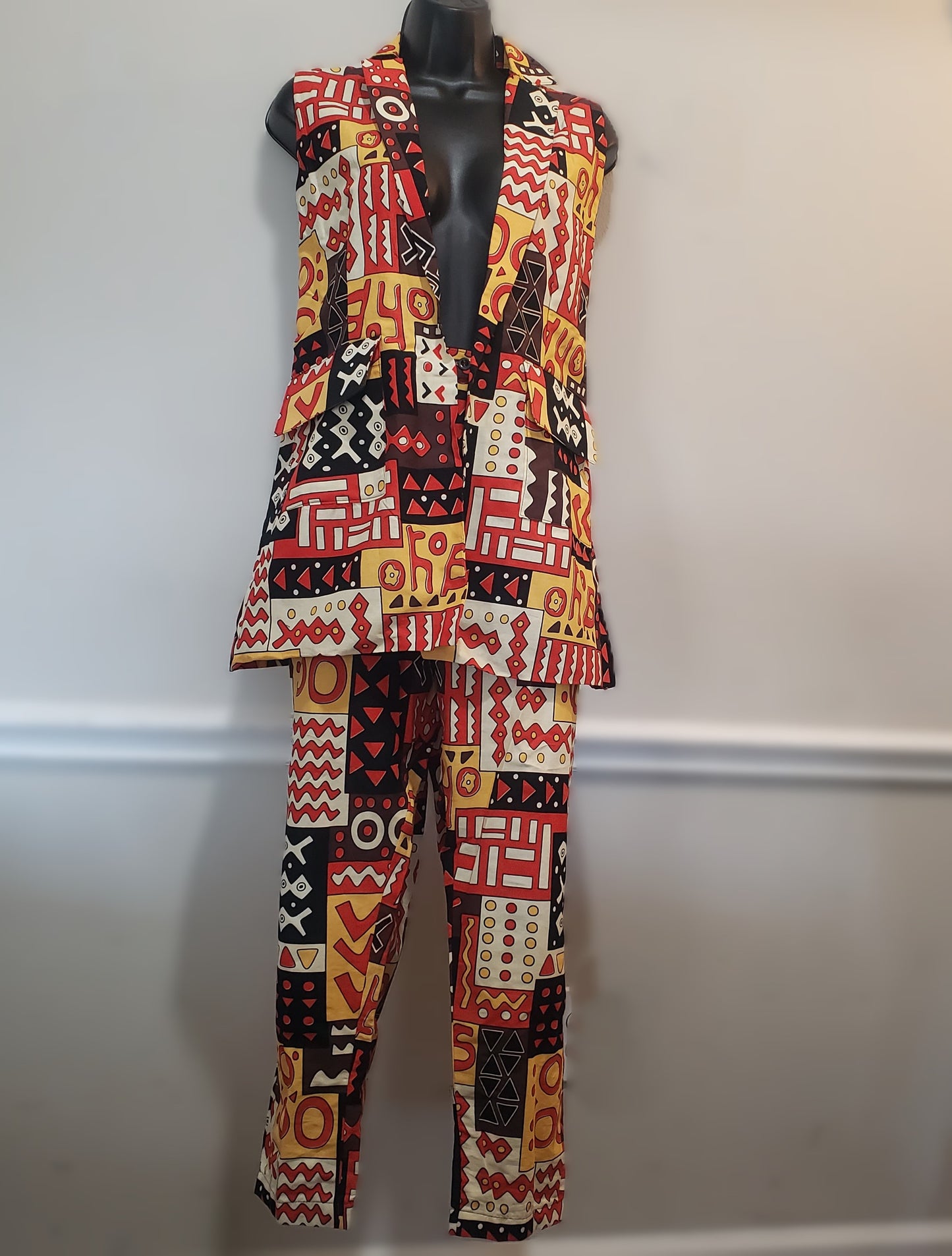 Kitenge 2 Piece Matching Set