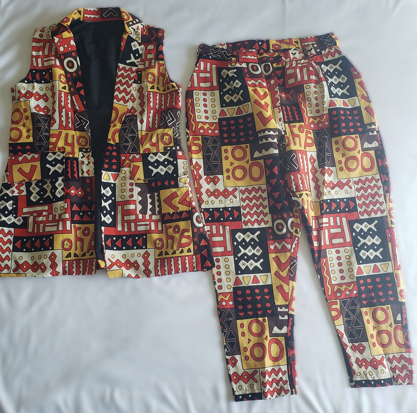 Kitenge 2 Piece Matching Set