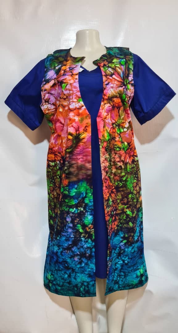 African Kitenge Kimono Robe