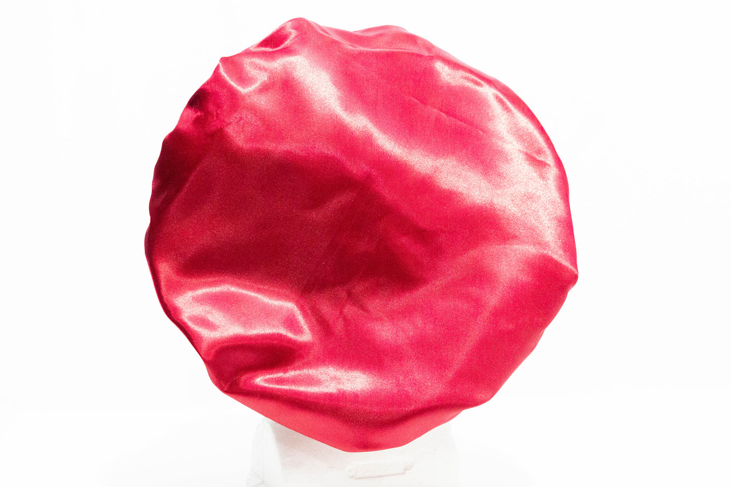 Double-layered African Print and Satin Bonnets