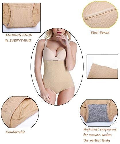 Women High Waist Tummy Control Body Shaper Underwear