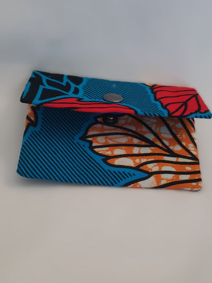 Business Card Holder Wallet- African Print/Kitenge