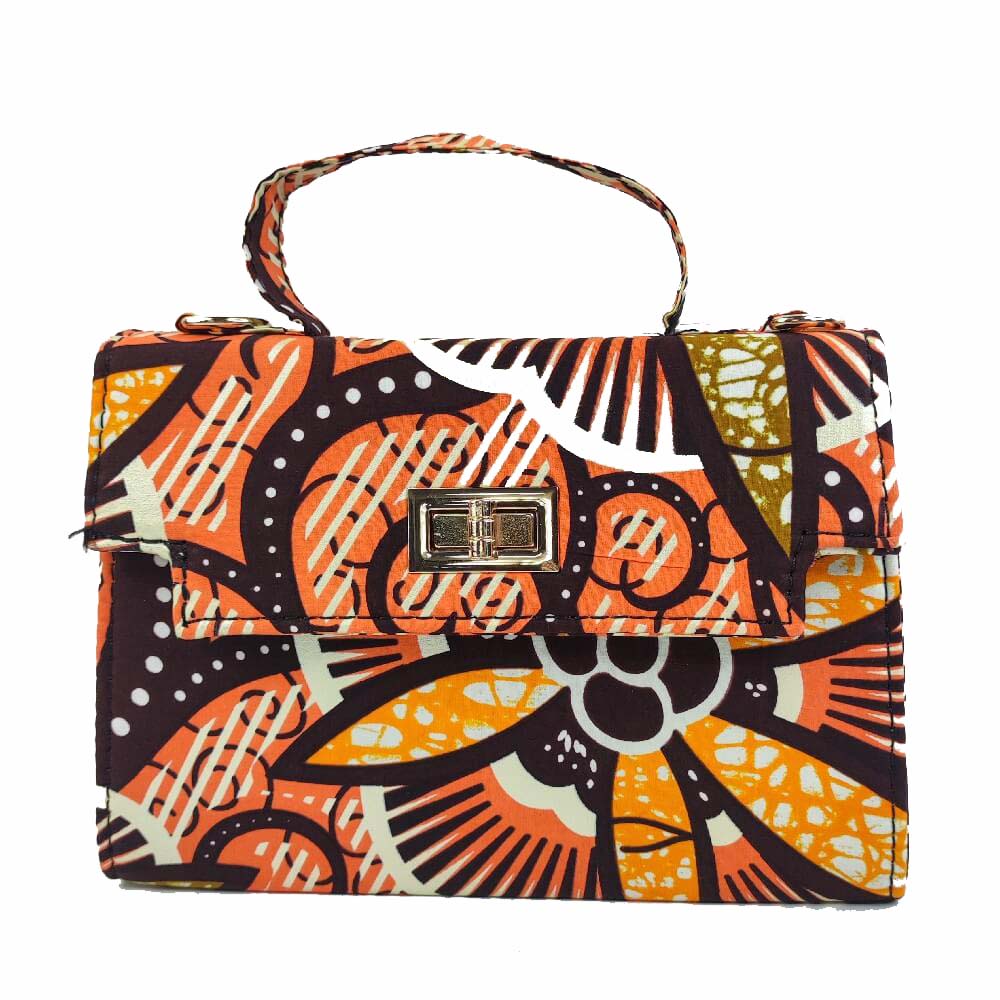 African Print Ankara Cross-body Handbag/Purse