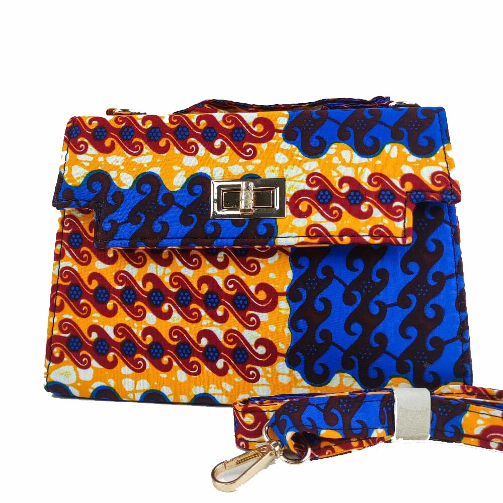 African Print Ankara Cross-body Handbag/Purse