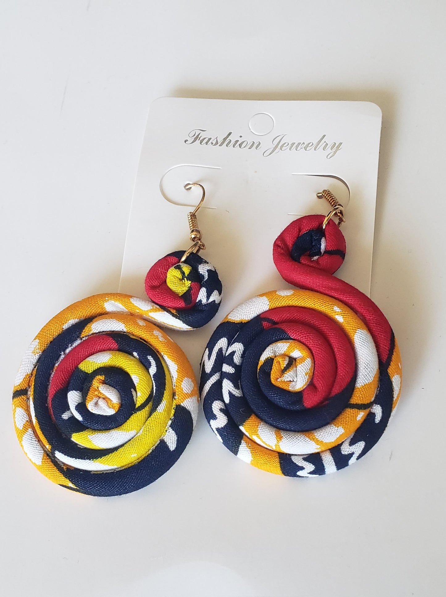 Kitenge African Fabric Earrings