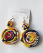 Kitenge African Fabric Earrings