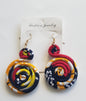 Kitenge African Fabric Earrings