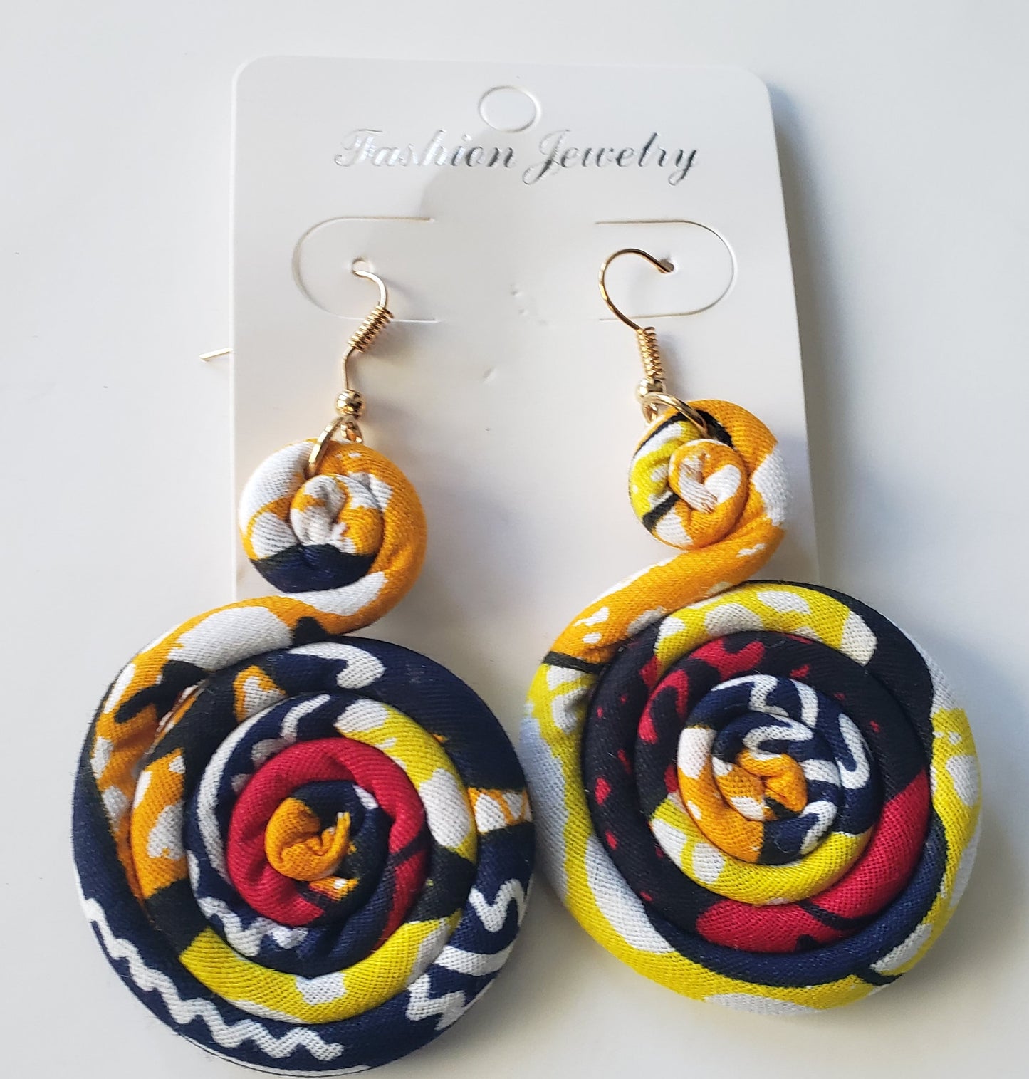 Kitenge African Fabric Earrings