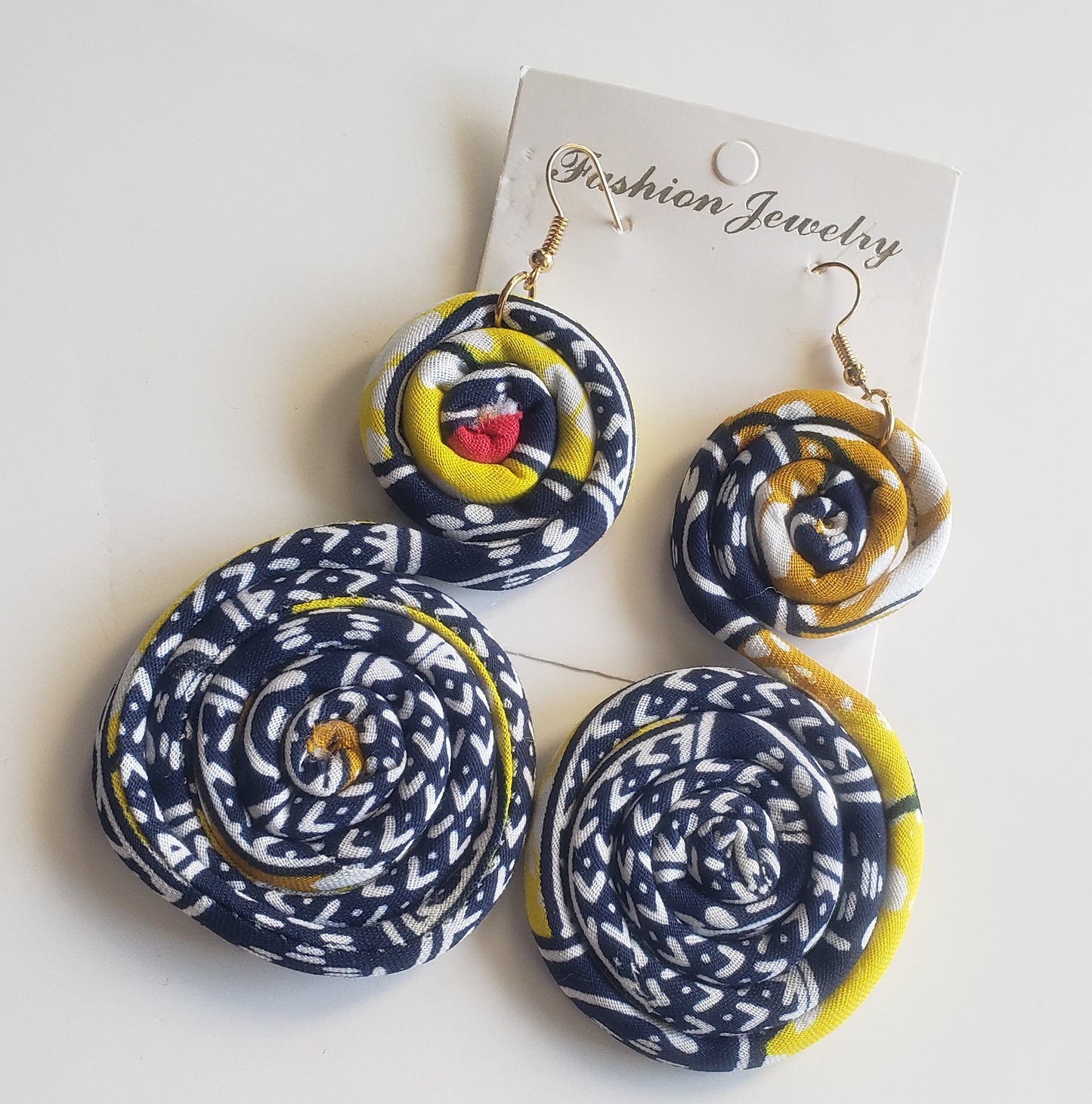 Kitenge African Fabric Earrings