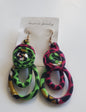 Kitenge African Fabric Earrings