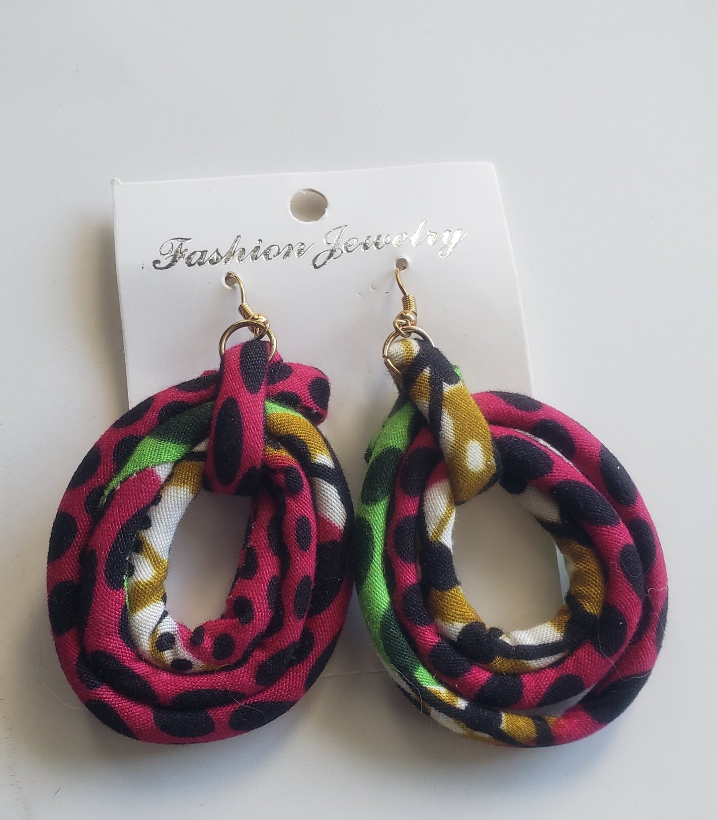 Kitenge African Fabric Earrings