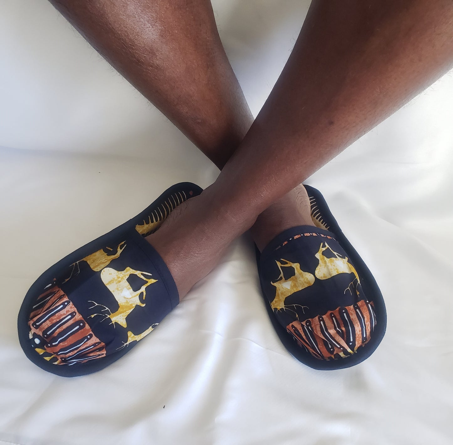 Assorted Kitenge House Slippers - Unisex