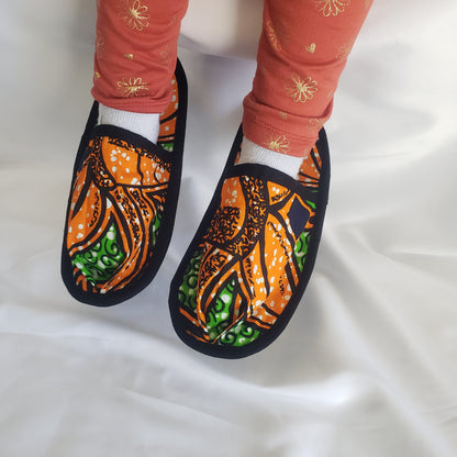 Assorted Kitenge House Slippers - Unisex