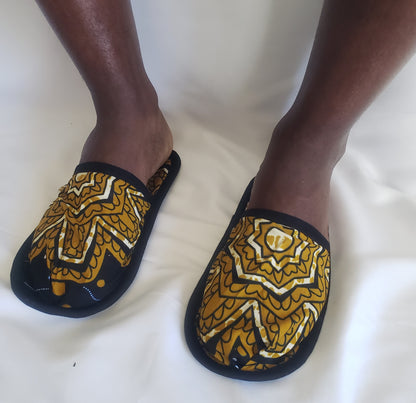 Assorted Kitenge House Slippers - Unisex