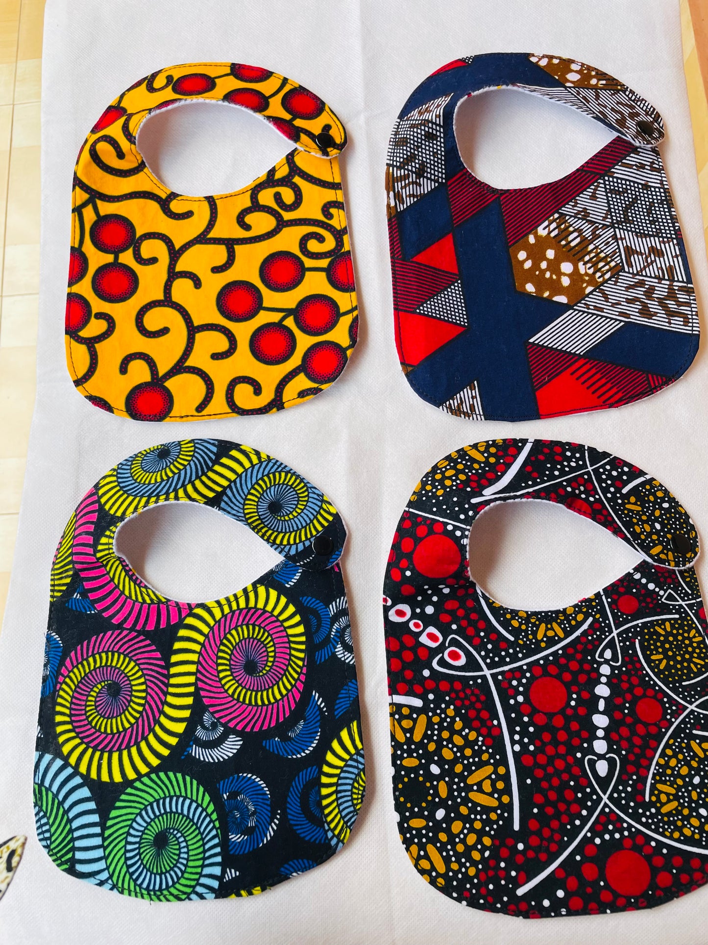 Kitenge Baby Bibs