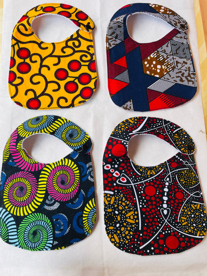 Kitenge Baby Bibs