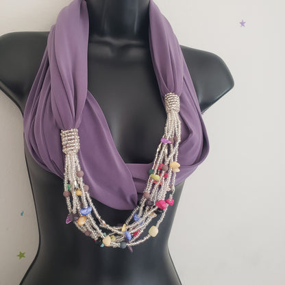 Scarf Necklace