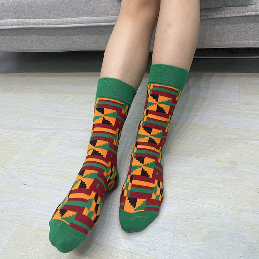 African Print Socks - Unisex