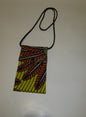 Kitenge crossbody Bag, Cell Phone Pouch Bag, Small Travel Bag, Small cell phone Crossbody Bag