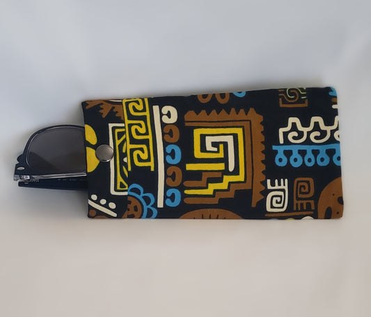 Sunglasses Pouch/ glasses case - Kitenge