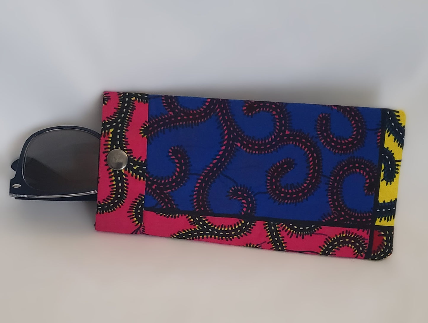 Sunglasses Pouch/ glasses case - Kitenge