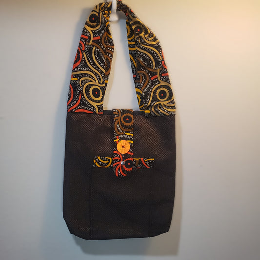 African Print Tote Bag