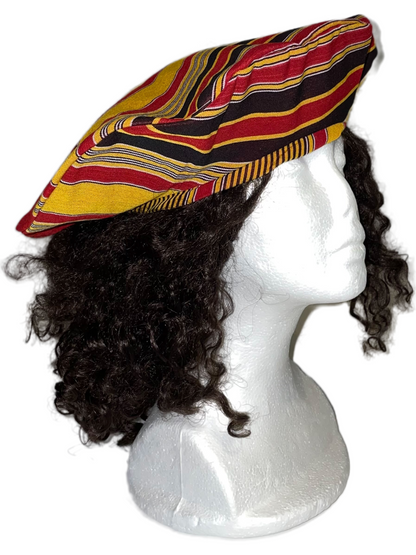 African Print Beret