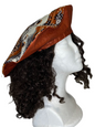 African Print Beret