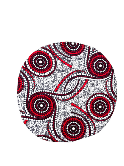 African Print Beret