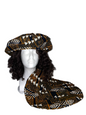 African Print Beret