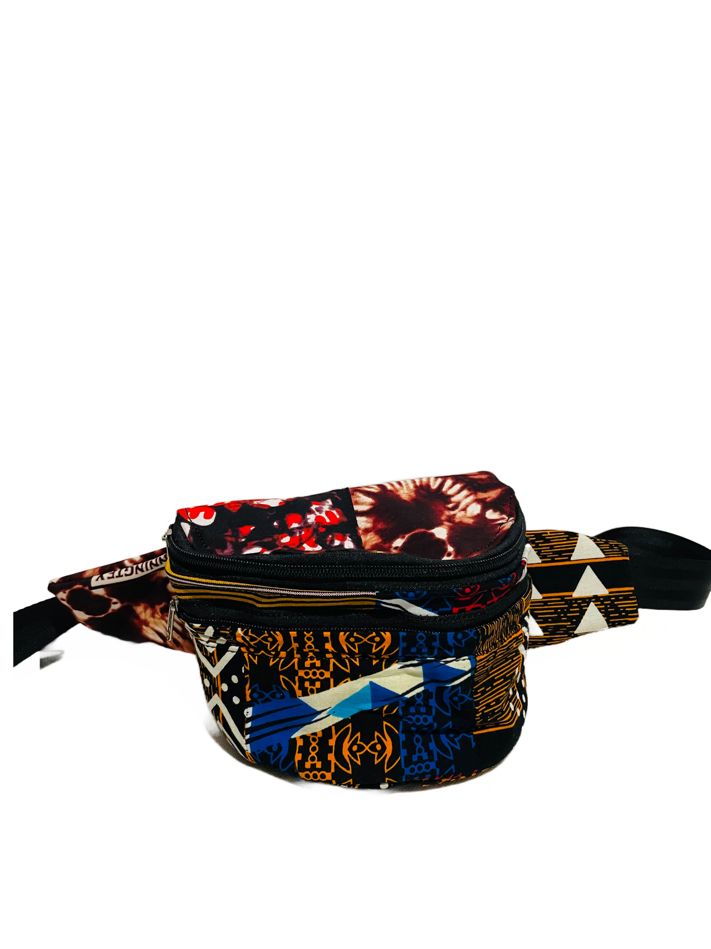 African Print Fanny Pack + Waist Bag