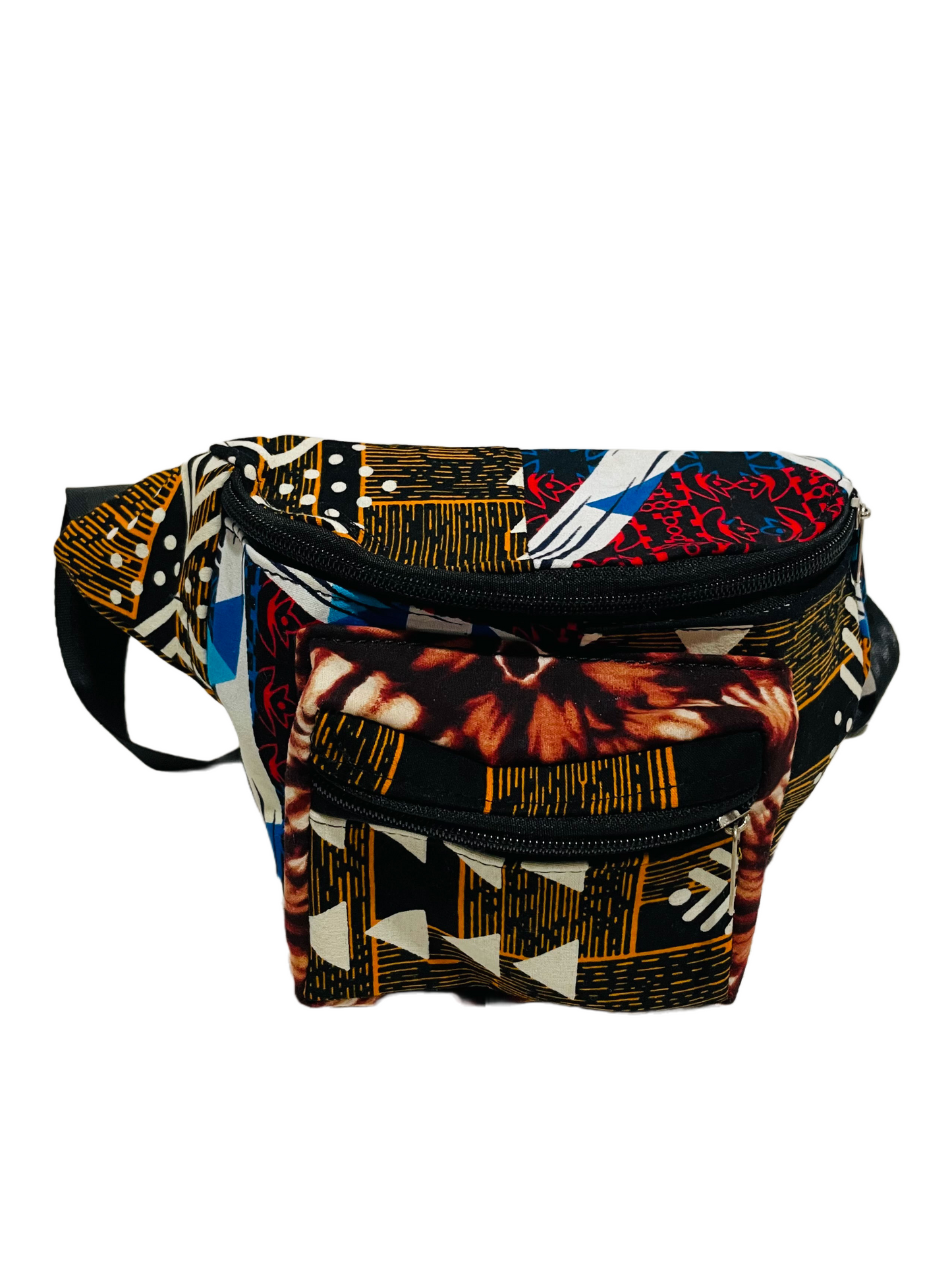 African Print Fanny Pack + Waist Bag