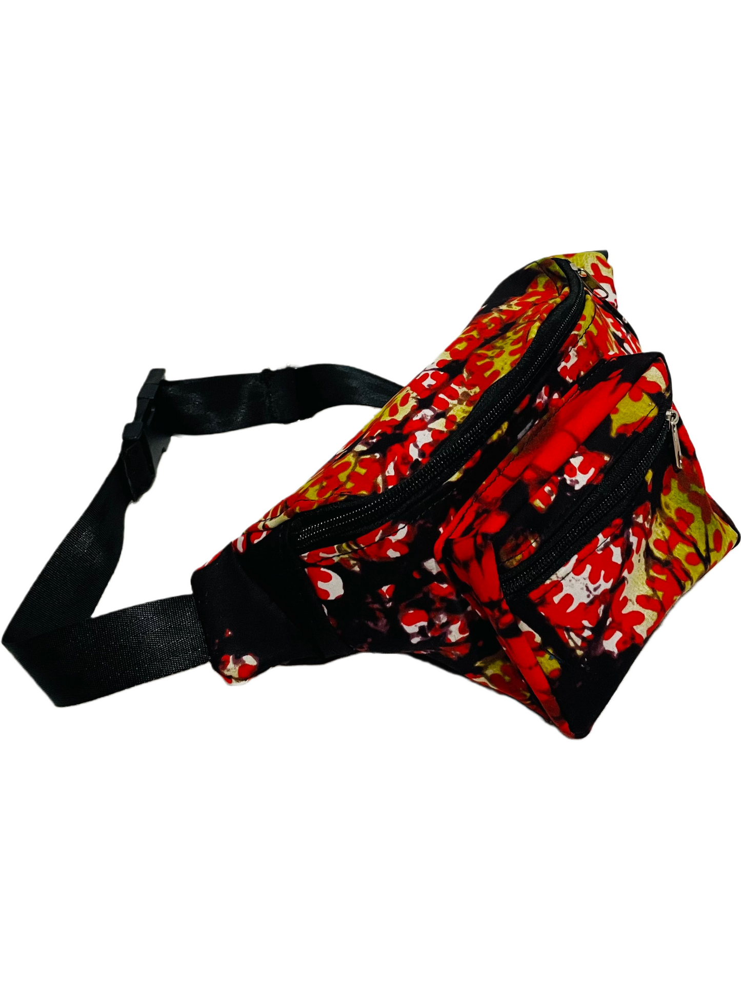 African Print Fanny Pack + Waist Bag