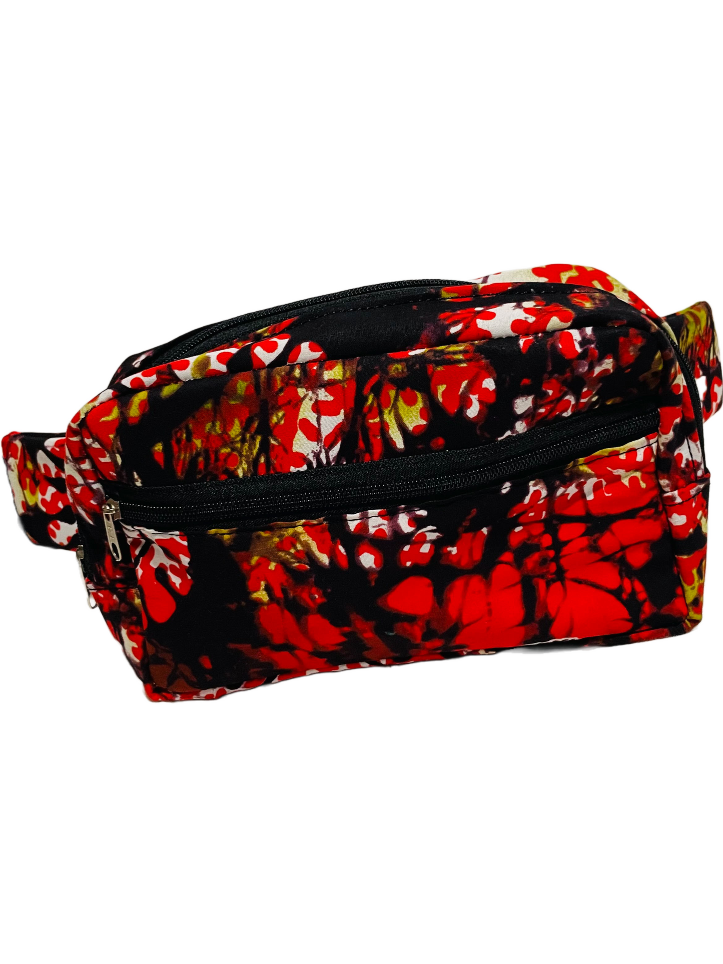 African Print Fanny Pack + Waist Bag