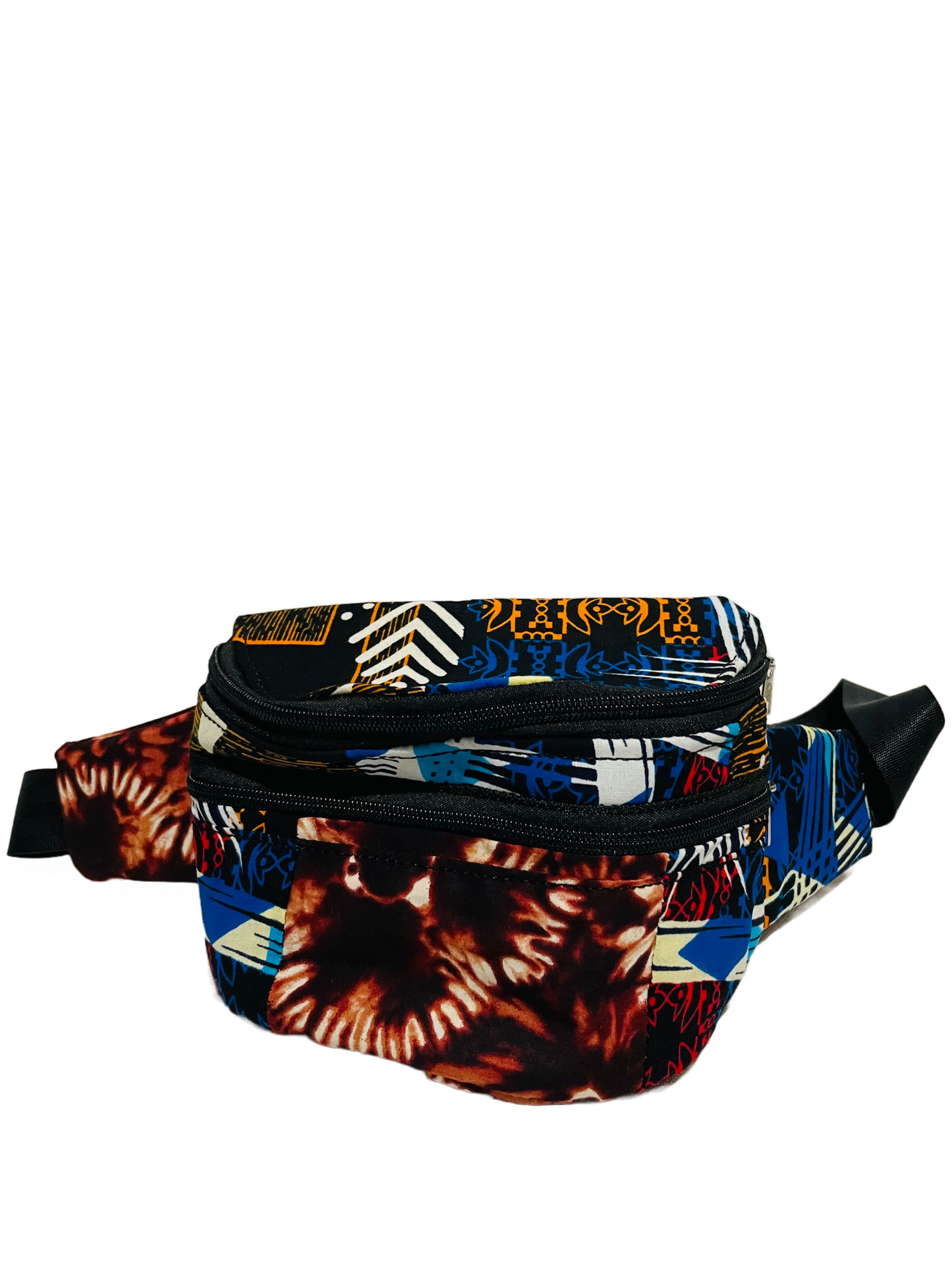 African Print Fanny Pack + Waist Bag