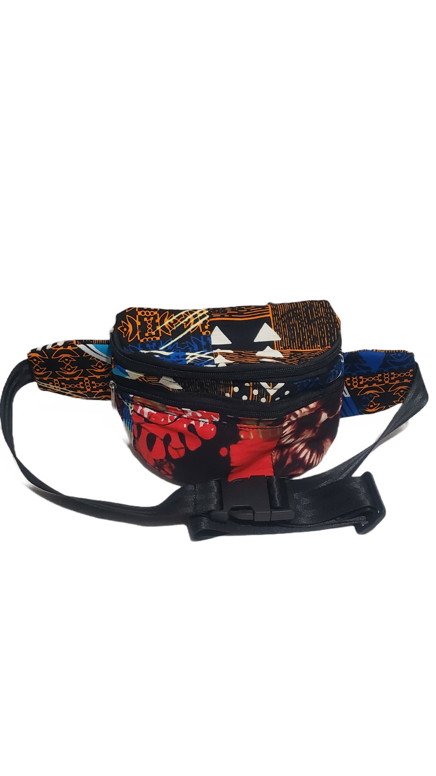 African Print Fanny Pack + Waist Bag