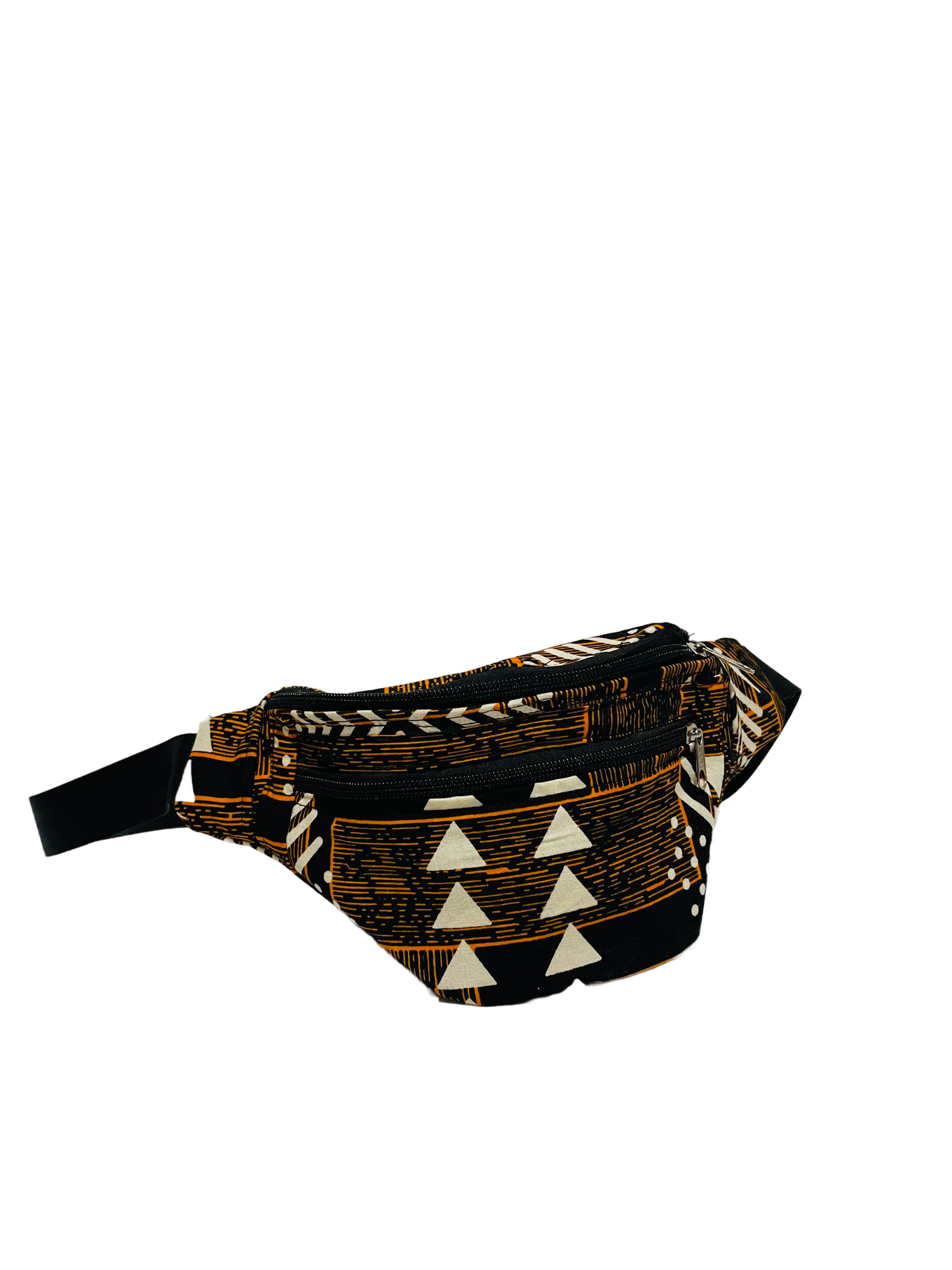 African Print Fanny Pack + Waist Bag