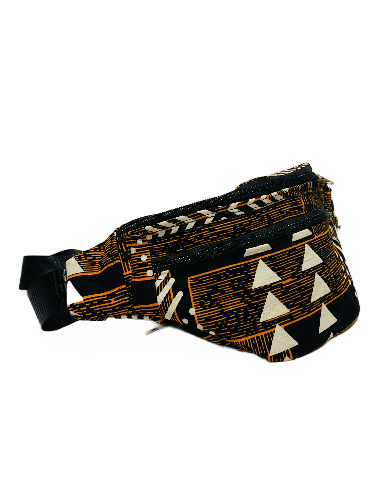 African Print Fanny Pack + Waist Bag