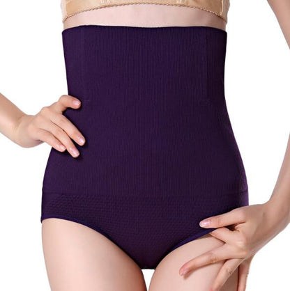 Women's Shapewear Waist Ultra Control Trainer Belly Wrap with Zipper Body  Shaper for Tummy Control (Color : Purple, Size : Medium)